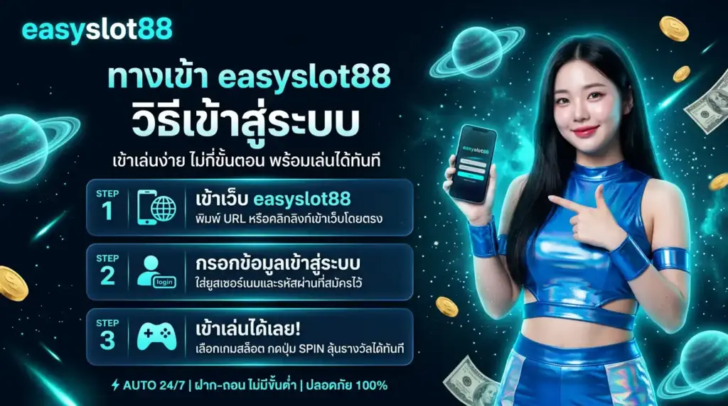 ทางเข้า easyslot88 และวิธีเข้าสู่ระบบ